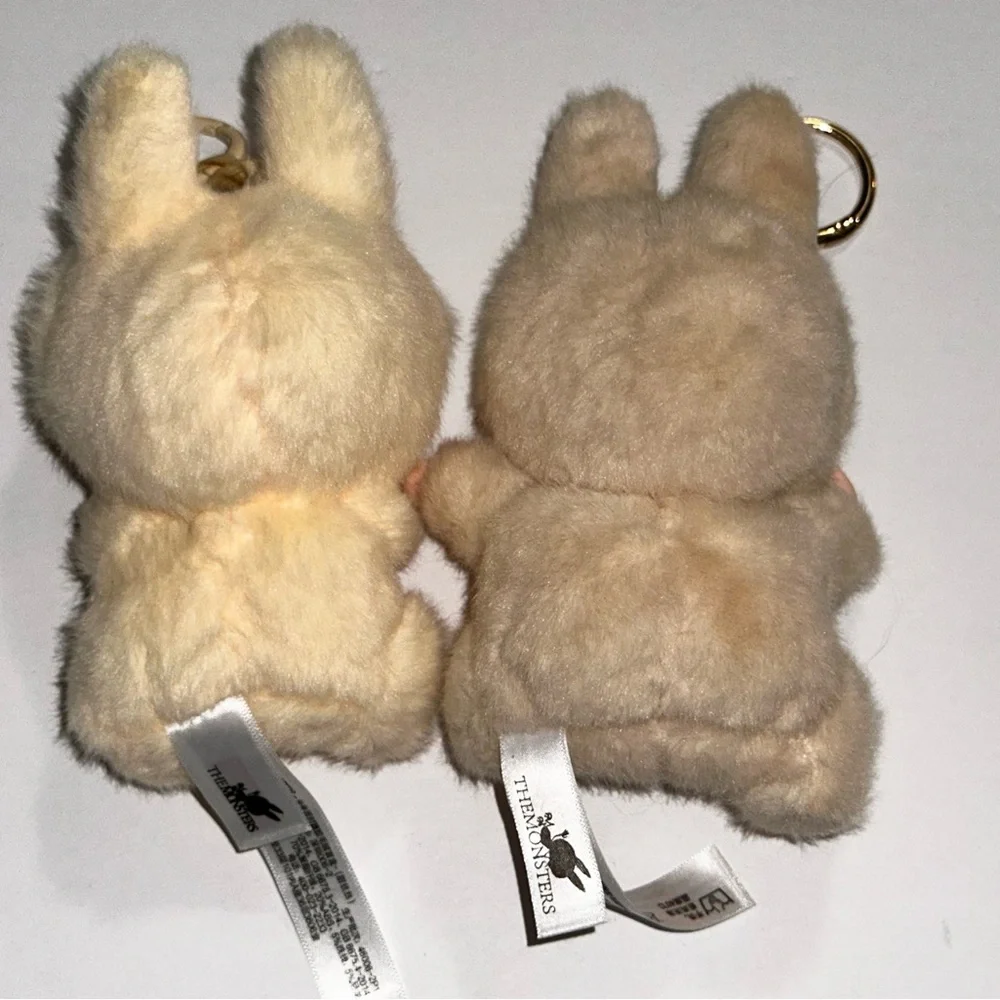 Lafufu / Labubu Look-Alike Plush Keychains (Set of 2) - Picture 2 of 5